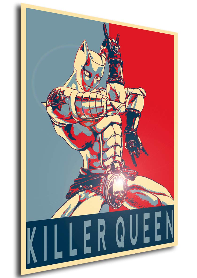 Instabuy Poster JoJo's Bizarre Adventure Propaganda Killer Queen